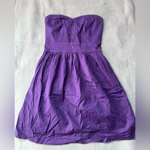BeBop purple mini dress